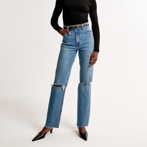 90s Straight Ultra High-rise Jeans
